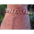 thumbnail image 3 of 8 1/2 Inch Solid Copper Bracelet, 7/16 of an inch wide, CB645G - Made in the USA. Thick Design., 3 of 3