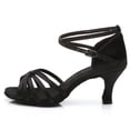thumbnail image 1 of Zapatos de baile de Tango/salón/baile latino para mujer, zapatos de baile profesional de Salsa con tacón para niñas y mujeres de 5cm/7cm Tan Jianjun unisex, 1 of 2
