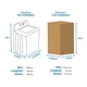 thumbnail image 4 of Lavadora Whirlpool Smart Carga Superior 26 kg 8MWTW2640WJB, 4 of 4