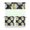 cfcl-539, variant on Vintage Bohemian Curtains 24" Short - 3 Panel Rustic Floral Farmhouse Set with Wildflowers, Country Rod Pocket Treatment