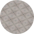 thumbnail image 1 of Ahgly Company Indoor Round Patterned Army Brown Novelty Area Rugs, 8' Round, 1 of 6