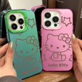 thumbnail image 2 of Hard Phone Case For Samsung Galaxy S23 S22 S21 S20 Plus Ultra Note 20 Ultra Soft Silicone Fashion Hello Kitty Shockproof Cover, 2 of 5