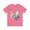 Charity Pink, variant on Butterfly Graphic Unisex 100 Cotton Lightweight Vintage Floral Design Jersey Tee 32