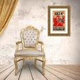 thumbnail image 3 of Vintage Apple Collection 21x32 Gold Ornate Wood Framed with Double Matting Museum Art Print Titled - July_ 4th, 3 of 4