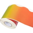 thumbnail image 1 of 1 Roll of Colorful Bulletin Board Border Bulletin Board Border Sticker Blackboard Border Decal, 1 of 9