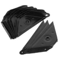 thumbnail image 2 of Voiceine 12pcs Furniture Corner Connector Trapeziform Angle Brackets Metal Corner Brace For Wood Bed Frame Supports Shelving Brackets, 2 of 10