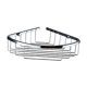 thumbnail image 4 of Estante de esquina para baño, cesta de almacenamiento cromada, ahorra espacio, bañera flotante plata, 4 of 9