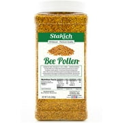 Stakich Natural, Unprocessed Bee Pollen Granules, 5.0 Lb