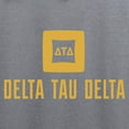 thumbnail image 3 of CafePress - Delta Tau Delta Gold Stacked Signature Sweatshirt - Pullover Hoodie, Classic & Comfortable Hooded Sweatshirt, 3 of 4