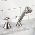 thumbnail image 2 of Kingston Brass KSK2361PLTR Transfer Valve Set For Roman Tub Filler, Polished Chrome, 2 of 6