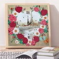 thumbnail image 4 of DIY 5D Clock with Watch Movement Kit Special-shaped Diamond Embroidery Home Decor, 4 of 7