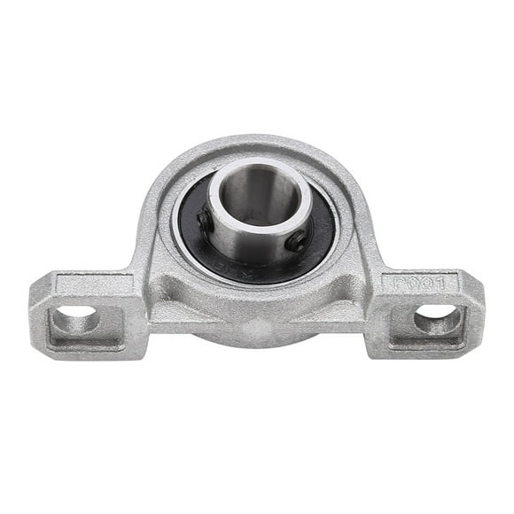 Rdeghly KP001 12mm Pillow Block Bearings Flange Bore Self Adjust Center Mounted