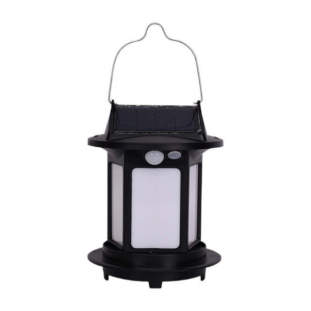 Lámparas colgantes solares con sensor de movimiento para exteriores, luces de camping, alimentadas por batería recargable, decoración luminosa para porches, jardines, patios y patios