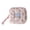 Pink, variant on HHGBAD Cute quilted storage bag, portable sanitary napkin pouch, lightweight zipper closure, versatile makeup organizer, perfect for travel, daily commute, gym, work, and outings, Blue