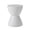 Black, variant on VENTOPYR 19" Hourglass Magnesium Oxide Side Table, Round Accent End Table for Living Room, Bedroom, Patio, Black