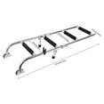 thumbnail image 2 of Boat Ladder,4-Step Yacht Foldable Boat Ladder Telescopic Ladder Stainless Steel Folding Pontoon Ladder Telescopic Marine Boat Ladder US, 2 of 7