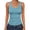 BZ33-Light Blue, variant on Lumtrix Womens Tank Tops 2026 Scoop Neck Ribbed Knit Sleeveless Top Casual Basic Slim Fitted Knit Cami Summer Tee Shirts Mint Green M