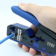 thumbnail image 3 of Crimpadora de red, pelacables, pinzas para Ethernet, RG45, Cat6, Cat5e, Cat5, Cat3, RJ11, 3 of 4