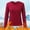 Red, variant on Women O Neck Lined Thermal Thermal Underwear Slim Tops Long Sleeve Thermal Shirts Winter Tops Thermal Undershirts Womens Long Underwear Shirts Thermal Shirts for Women plus Size Underwear Thermal