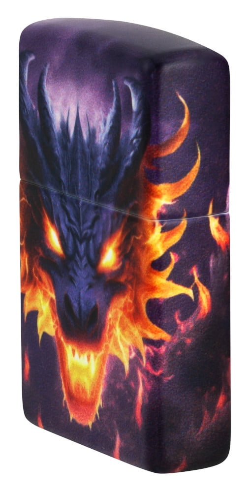 Zippo Glowing Dragon Design 540 Color Glow in the Dark Pocket Lighter