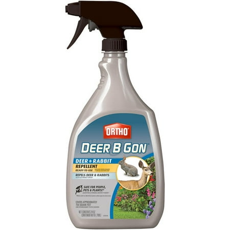 - Ortho Deer B Gon Deer & Rabbit Repellent Ready-to-Use 24 oz