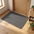 thumbnail image 2 of Ultra Thin Door Mat Indoor Entrance, 1/10 in Thin Door Mats for Inside Entry, Non-Slip Rubber Backing Washable Doormat, Fade Resistant, Absorbent, Low Profile Dirt Trapper, 24"X16", 2 of 8