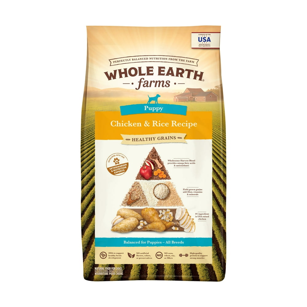 Whole Earth Farms Puppy Recipe Dry Dog Food, 25 lb - Walmart.com - Walmart.com