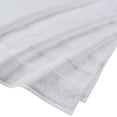 thumbnail image 3 of Hotel Style 58”L x 30”W Egyptian Cotton Bath Towels, Arctic White, 2 Pack, 3 of 5