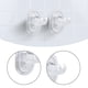 thumbnail image 2 of 2 uds ganchos adhesivos abrazadera de suspensión pegajosa fácil para baño de cocina (transparente) Wdftyju Libre de BPA, 2 of 2