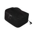 thumbnail image 2 of Bolsa de almuerzo con calefacción USB, calentador de almuerzo, bolsa térmica de tela Oxford con cremallera, portátil para adultos, calentador de alime Negro perfecl Fiambreras con calefacción USB, 2 of 8