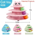 thumbnail image 2 of Juego giratorio Cat Toys UPSKY Cat Roller de 3 niveles con 20 unidades, 2 of 6
