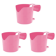 thumbnail image 1 of Portavasos para Piscina Sin Perforaciones Estante Almacenamiento Soporte Reutilizable () Rosa, 1 of 4
