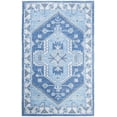 thumbnail image 2 of SAFAVIEH Saffron Magdalena Bordered Oriental Area Rug, Blue/Ivory, 5' x 8', 2 of 9
