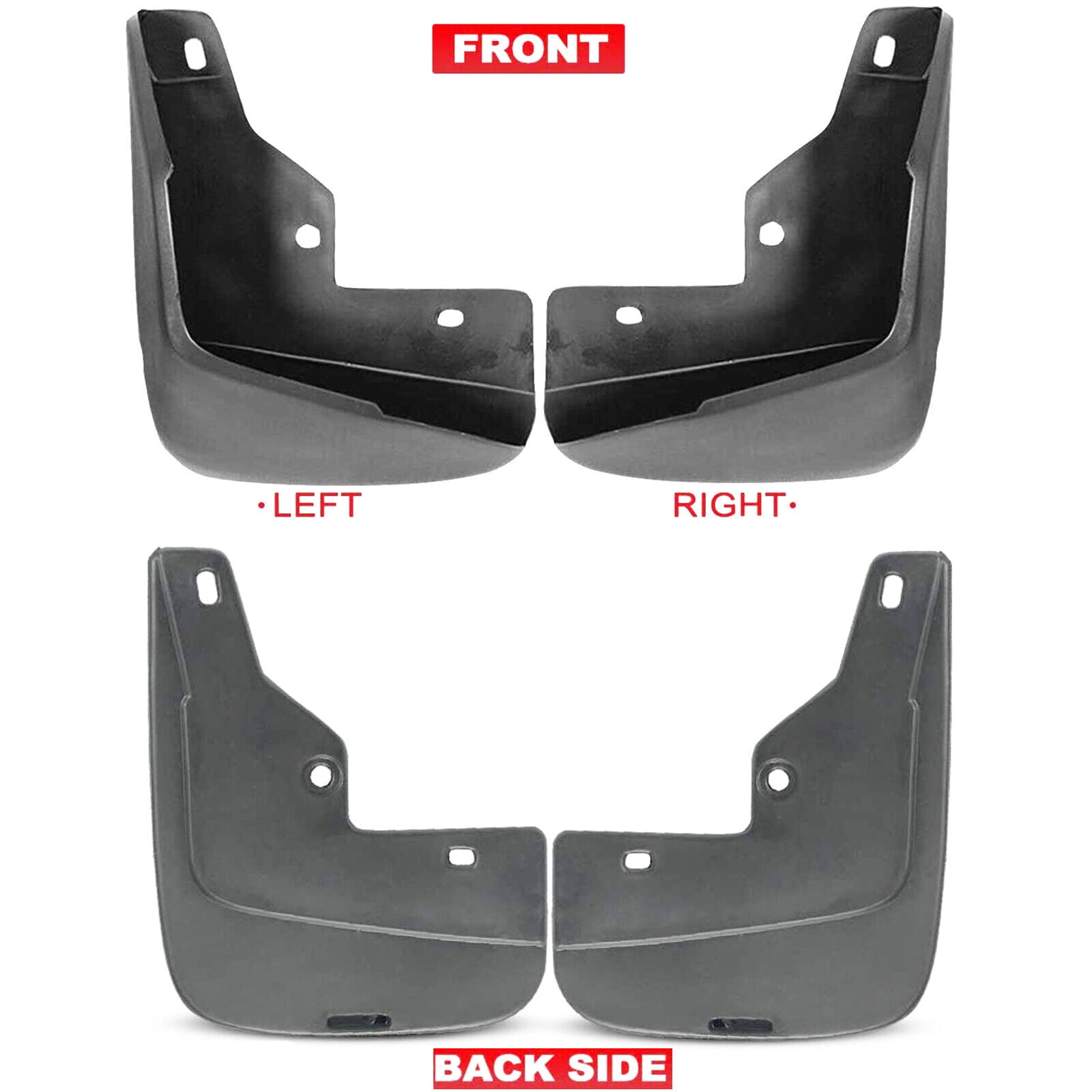 XUKEY 4x Splash Guards Mud Flaps for Honda Accord Sedan 1998 - 2003 Fender