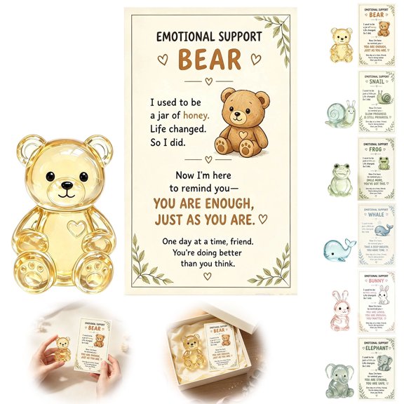 AOMXGD 2D Acrylic Pocket Keepsake With Encouragement Card,Portable Inspirational Pocket Token For Gifting