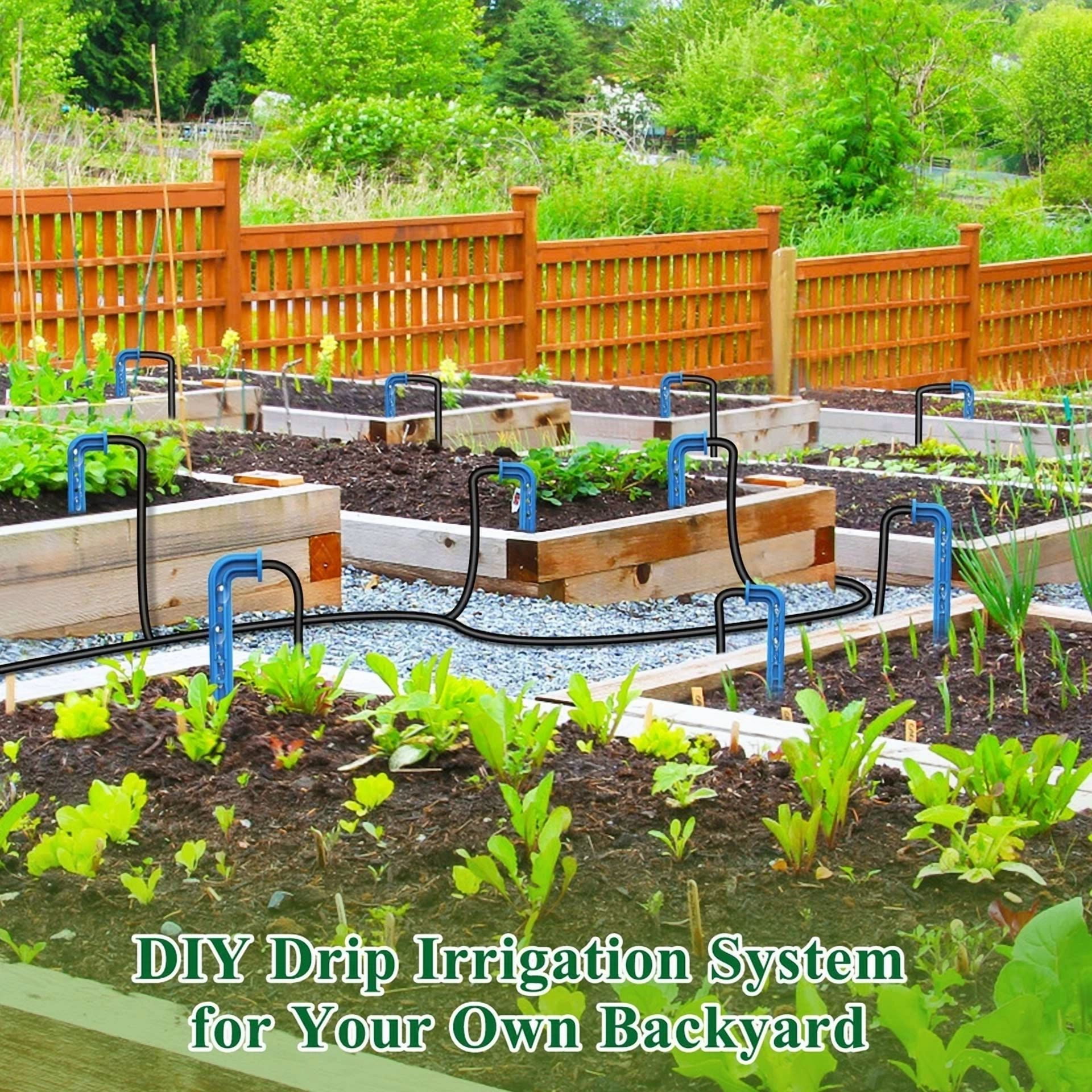 PURELY- Solar Drip Irrigation System, Automatic Self-Watering Kit For 15 Pots, Garden