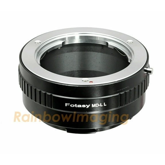 Fotasy Minolta MD Rokkor Lens to Leica L Mount Adapter, Compatible with Leica TL2 TL T CL SL SL2 SL2-S and Panasnoc S1 S1R S1H S5 and Sigma fp fp L