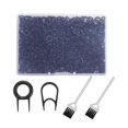 thumbnail image 1 of 500 piezas de juntas tóricas Baoblaze con 2 Extractores de tecla accesorios portátil Negro Amortiguadores de interruptor de teclado, 1 of 6