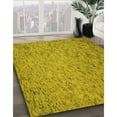 thumbnail image 2 of Ahgly Company Indoor Square Patterned Dark Golden Rod Brown Area Rugs, 6' Square, 2 of 6