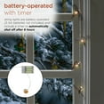 thumbnail image 3 of Alpine Corporation 93" Iron Wire Dragonfly Battery-Powered LED String Lights, Multicolor, 3 of 12