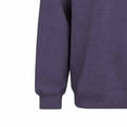 thumbnail image 5 of Aestivo Men's V- Layered Shirt, Long Sleeve Casual Pullover, Textured Top Tee for Casual Work, Purple 4XL, 5 of 6