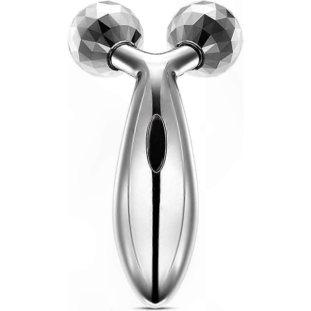 Eco-Friendly 3D Roller Facial Massager for Youthful Skin Care at Home Use Portable Design for Relaxation and Wellness Support
