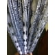 thumbnail image 3 of Cortinas Hilo Destellos Cuerda 100x200cm, Plata Noble Cortinas Gotas Linterna Cuerda Elegancia para Estudio Ventana Pared Puerta Boda Fiesta JM, 3 of 4