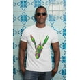 thumbnail image 3 of Old Glory Mens Mardi Gras Crawfish Short Sleeve Graphic T Shirt, 3 of 6