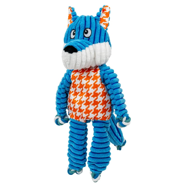 KONG® Floppy Knots Squeaker Dog Toy, Fox, Medium/Large - Walmart.com