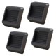 thumbnail image 5 of 4 piezas de ruedas para muebles, protectores de suelo de goma de 4,9 "x 4,9", pinzas para pies de muebles, topes de ruedas antideslizantes para silla, 5 of 9