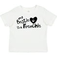 thumbnail image 3 of Inktastic Bestie Frenchie Boys or Girls Toddler T-Shirt, 3 of 5
