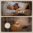 thumbnail image 4 of Dreamegg White Noise Machine for Sleeping Mini Sound Machine for Baby Adults Portable, 16 Nature Sound, Timer for Office Home Privacy, Blue, 4 of 9