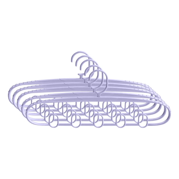 Percha multifuncional sin rastro para dormitorio de estudiantes, para colgar ropa, con cinco agujeros, engrosada, alargada y antideslizante.