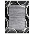 thumbnail image 5 of Modern Area Rug with Classic Border Design for Living Room in Grey - 2'8" x 4'11" (3'x5'), 5 of 5